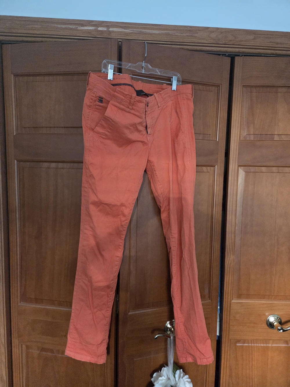G-Star Women's Orange Skinny Pants